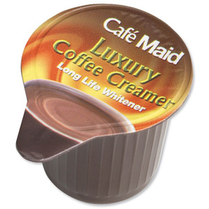 Millac Maid Brown and Creamer Jiggers Long Life 14ml Ref A02082 [Pack 120]