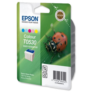 Epson Inkjet Cartridge Page Life 220pp Colour Ref T053042