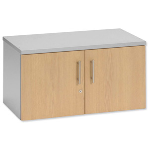 Tercel Eyas Modular Storage Standard Cupboard Lockable W750xD400xH411mm Oak