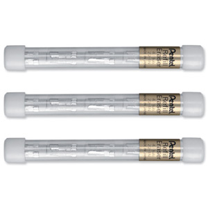 Pentel Refill Erasers Tubes of 4 Ref Z2-1 [Pack 12]