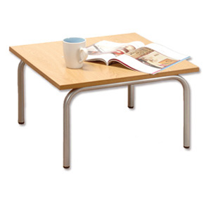 Trexus Plus Reception Table Steel Frame W580xD580xH300mm Oak