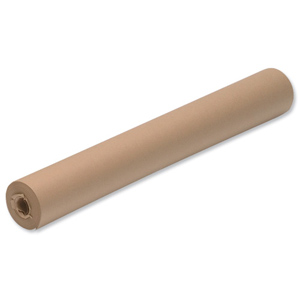 Wrapping Paper Roll 70gsm 500mmx25m Brown