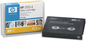 Hewlett Packard [HP] DDS-4 150M Data Tape Cartridge 40GB 4mmx150m Ref C5718A