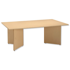 Influx Boardroom Table W2000xD1200xH730mm Maple