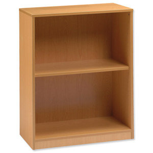 Influx Basic Standard Bookcase Low W740xD390xH900mm Beech