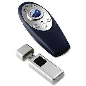 Nobo P3 Point Page and Present Multimedia Pointer Remote Mouse for MS Applications Ref 1902390
