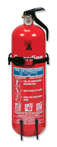 Guardian Fire Extinguisher Refillable Dry Powder for Class A and B and C 2Kg Ref ABC250