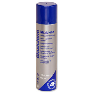 AF Maxiclene Foaming Cleaner for Servicing Extra-powerful Anti-static Non-flammable 400ml Ref MXL400