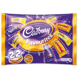 Cadbury Favourites Bag Fairtrade Chocolates 350g Ref A06966