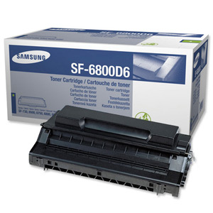 Samsung Fax Toner Cartridge and Drum Unit Black Ref SF-6800D6/ELS