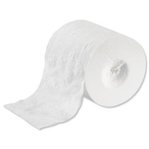 Lotus Professional Compact Toilet Roll Coreless 2-ply 93x125mm 900 Sheets White Ref 5020815 [Pack 36]