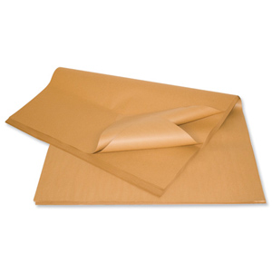 Wrapping Paper Strong Thick Sheets 70gsm 750x1150mm Brown [Pack 50]