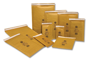 Jiffy Mailmiser Protective Envelopes Bubble-lined No.000 Gold 90x145mm Ref JMM-GO-000 [Pack 150]