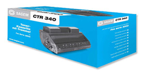 Sagem Laser Fax Toner Cartridge Black Ref CTR340