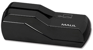 Maul Electric Letter Opener with Cutting Wheels for Width 2mm plus 4x AA Batteries Black Ref 75618/90