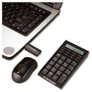 Kensington Wireless Keypad Calculator Set with Optical Mouse Ref 72273EU