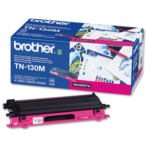 Brother Laser Toner Cartridge Page Life 1500pp Magenta Ref TN130M