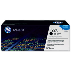 Hewlett Packard [HP] No. 122A Laser Toner Cartridge Page Life 5000pp Black Ref Q3960A Ident: 815Q