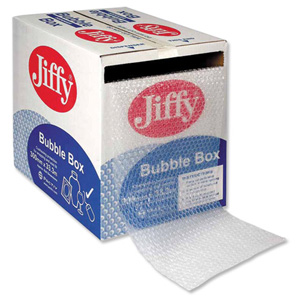 Jiffy Bubble Wrap Dispenser Box for Packing Wrap Size 300mmx50m Ref 43006