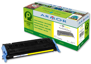 Armor Compatible Laser Toner Cartridge Page Life 2000pp Yellow [for HP Q6002A] Ref K12243