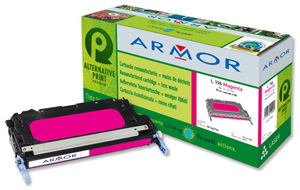 Armor Compatible Laser Toner Cartridge Page Life 4000pp Magenta [for HP Q6473A] Ref K12256