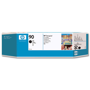 Hewlett Packard [HP] No. 90 Dye Ink Cartridge 775ml Black Ref C5059A