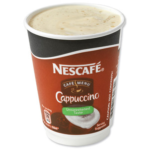 Nescafe & Go Cappuccino Foil-sealed Cup for Drinks Machine Ref 12089837 [Pack 8]