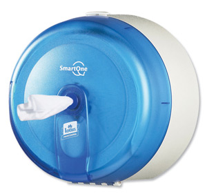 Lotus SmartOne Dispenser Wall-mounted for Toilet Tissue Fully-enclosing Blue Ref 2940201