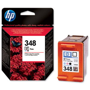 Hewlett Packard [HP] No. 348 Inkjet Cartridge Page Life 135 Photos Photo Colour Ref C9369EE Ident: 812D