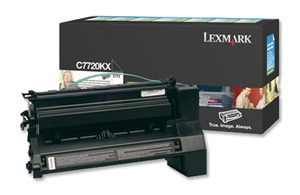 Lexmark Laser Toner Cartridge Return Program High Yield 15000pp Black [for C772] Ref C7720KX