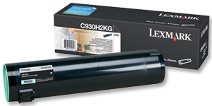 Lexmark Laser Toner Cartridge Page Yield 38000pp Black [for C935] Ref C930H2KG