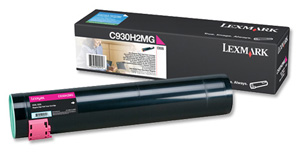 Lexmark Laser Toner Cartridge Page Yield 24000pp Magenta [for C935] Ref C930H2MG