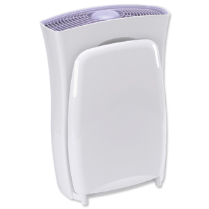 Air Purifier Ultra Slim Small Compact CADR 340 White