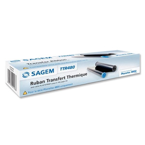 Sagem TTR480 Thermal Film Fax Ribbon Page Life 140pp Black Ref 252601609