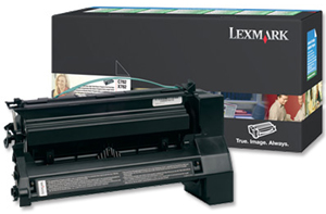 Lexmark C782 Laser Toner Cartridge Extra High Yield Page Life 15000pp Black Ref C782X1KG