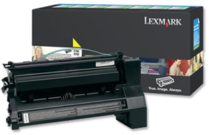 Lexmark C782 Laser Toner Cartridge Extra High Yield Page Life 15000pp Yellow Ref C782X1CG