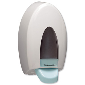 Kimberly-Clark Aqua Luxury Foam Hand Cleanser Dispenser 1 Litre White Ref 6983