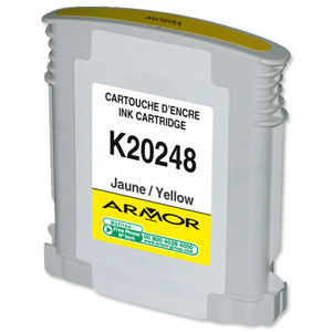 Armor Compatible Ink Cartridge Page Yield 1750pp Yellow [HP No 11 C4838AE Equivalent] Ref K20248