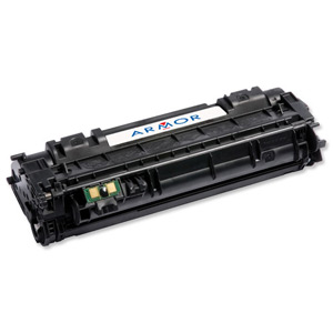 Armor Compatible Toner Cartridge Page Yield 3000pp Black [HP Q7553A Equivalent] Ref K12334