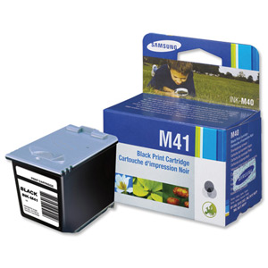 Samsung Fax Inkjet Cartridge Page Life 750pp Black Ref INK-M41/ELS