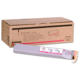 Xerox Laser Toner Cartridge Page Life 7500pp Magenta [for Phaser 7300] Ref 016197400