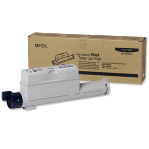 Xerox Laser Toner Cartridge Hi-Capacity Page Life 18000pp Black [for Phaser 6360] Ref 106R01221