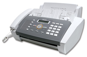 Philips IPF525 Fax Machine 14.4kbps 4 Speed Dials 150pp Memory 20pp ADF 9pp Multicopy Ref 288095190