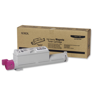 Xerox Laser Toner Cartridge Hi-Capacity Page Life 12000pp Magenta [for Phaser 6360] Ref 106R01219