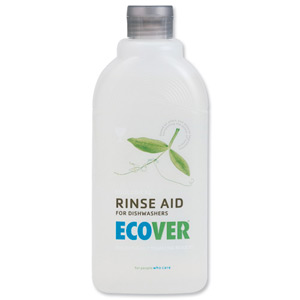 Ecover Dishwasher Rinse Aid Environmentally-friendly 500ml Ref VEVDRA [Pack 2]