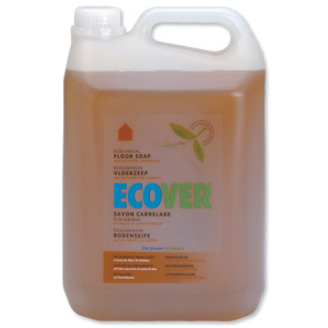 Ecover Floor Cleaner Environmentally-friendly 5 Litre Ref VEVFC