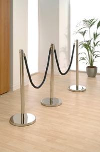 Alba Rope Stand Economy Chrome for Use with Alba Rope and Hook Set Weight 9kg