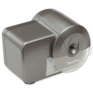 Swordfish Home & Office Electric Pencil Sharpener Mains Powered Ref 40050