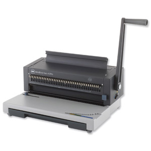 GBC WireBind Karo 40 Pro Wire Binding Machine Manual Binds 125 Sheets Punches 20x80gsm A4 Ref 4400100