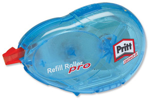 Pritt Pro Correction Tape Roller Refillable for 4.2mm and 8.4mm Contains 4.2mmx14m Ref 1384316 [Pack 10]